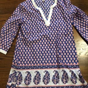 Jcrew patterned tunic